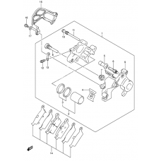 Rear caliper              

                  Model k1/k2/k3