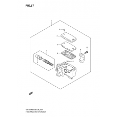 Front master cylinder