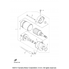 Starting motor