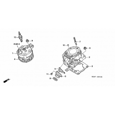 Cylinder/cylinder head              

                  CR125R5-7