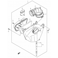 Air cleaner              

                  Rear