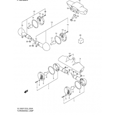 Turnsignal front & rear lamp              

                  Model k2/k3