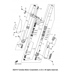 Вилка передней оси