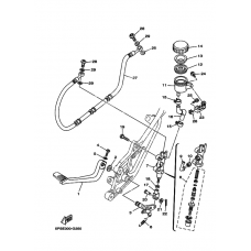 Rear master cylinder