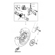 Front brake caliper