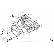 Right crankcase cover