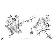 Cam chain + tensioner
