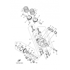 CRANKSHAFT AND PISTON