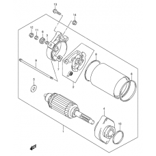 Starting motor