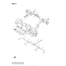 Throttle Body Hose/joint (Gsx1300Ral3 E28)