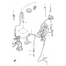 Wiring harness              

                  Gsf1200t/v/w/x/y/st/sv/sw/sx/sy