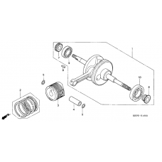 Crankshaft/piston