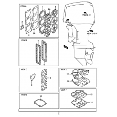 Opt : gasket set