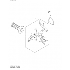 Left handle lever              

                  Dr-z400ey/ek1/ek2/ek3/ek4 e1, dr-z400ey p37