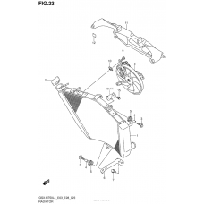 Радиатор (Gsx-R750L4 E03)
