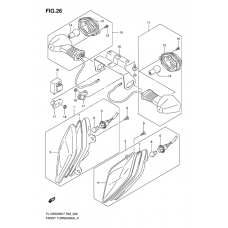 Turnsignal front & rear lamp