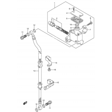 Front master cylinder