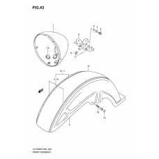 Front fender              

                  Model k5/k6/k7/k8