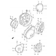 Crankcase cover ass`y (v