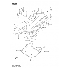 Rear leg shield