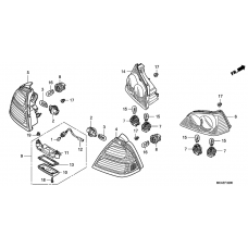 Rear combination light