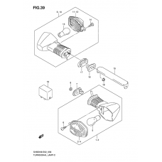 Turnsignal front & rear lamp              

                  Sv650sk8/sak8/suk8/suak8