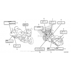 Информационные наклейки