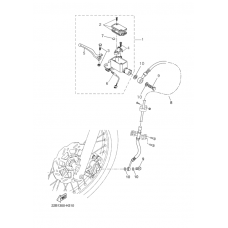 Front master cylinder