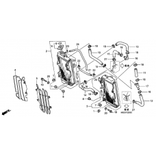 Radiator              

                  CRF450R2,3,4