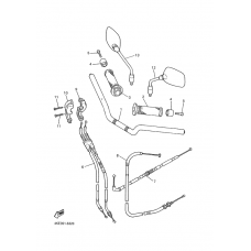 Steering handle. cable
