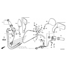 Ручка руля & Пульт управления рулевой & Тросики