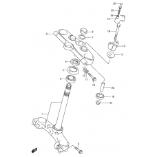 Steering stem              

                  Gsf1200sav/saw/sax/say