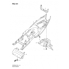 Rear fender              

                  Gsf650sal2 e21