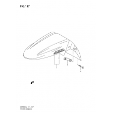 Front fender              

                  Gsf650sal2 e21