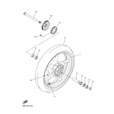 Переднее колесо