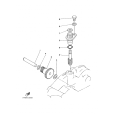 Tachometer gear