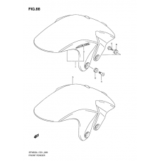 Front fender              

                  Sfv650ual1 e21