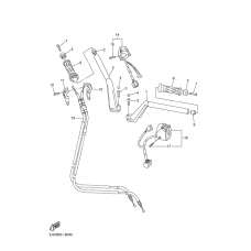 Steering handle & cable