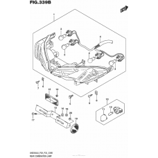 Задний фонарь (Стоп-сигнал) (Uh200Al6 P33)