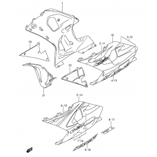 Under cowling body              

                  Model y