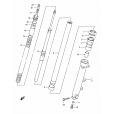 Front damper              

                  Gsf1200st/sv/sw/sx/sy