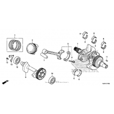 Crankshaft + piston