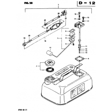 Fuel tank t o/i, o/i