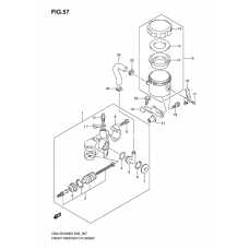 Front master cylinder