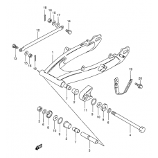 Rear swinging arm              

                  Model k1 e71