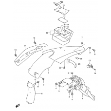 Rear fender              

                  Model y/k1