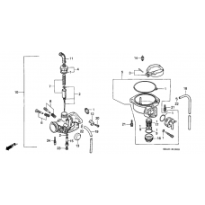 Carburetor assy              

                  C50DF/G/DG/J/N/SN