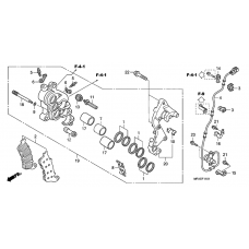 R. front brake caliper              

                  CBF1000A/T/S