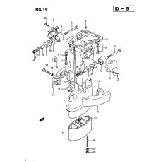 Drive shaft housing