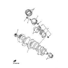 Crankshaft piston